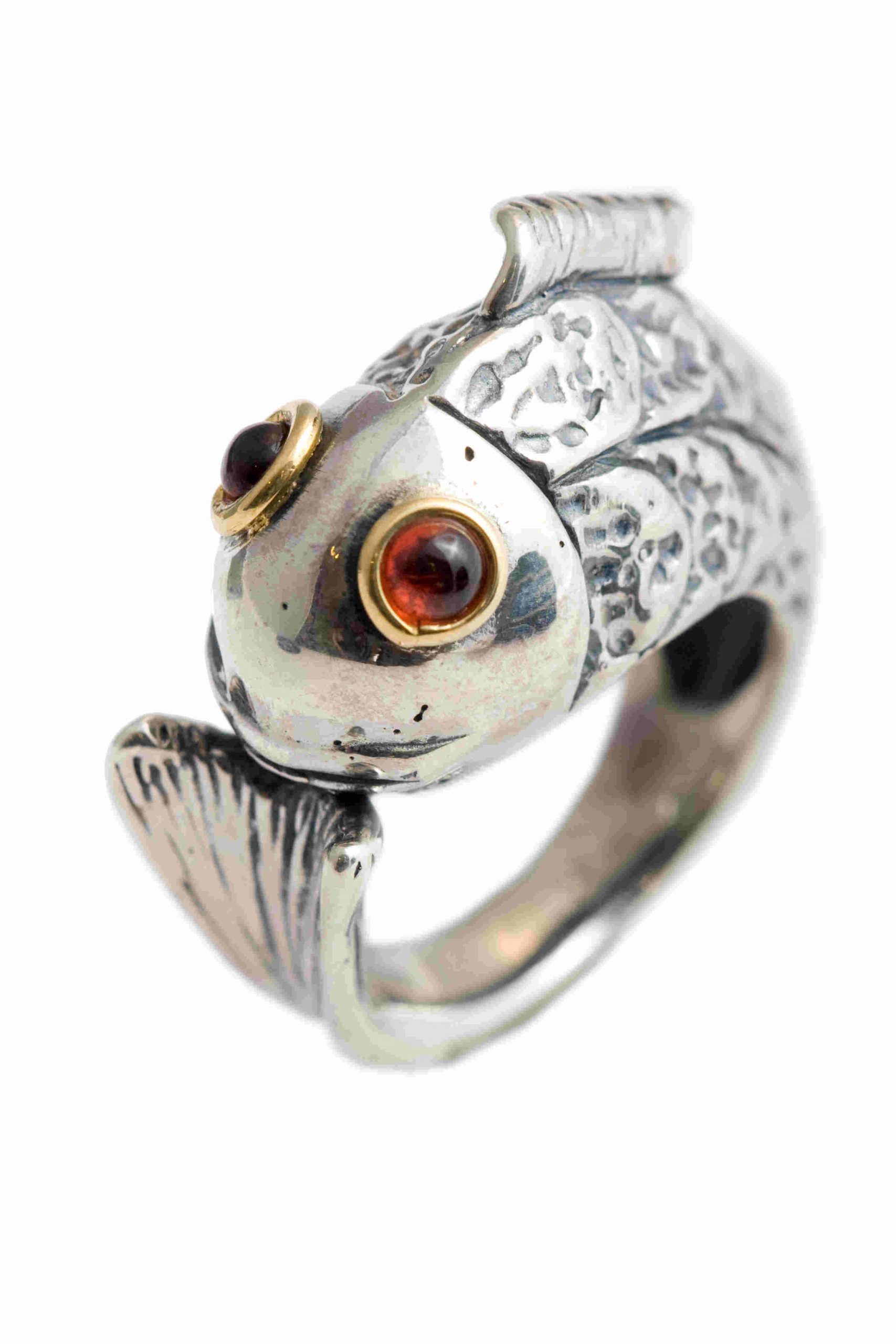 Single fish ring | Caramanna Jewellery Australia