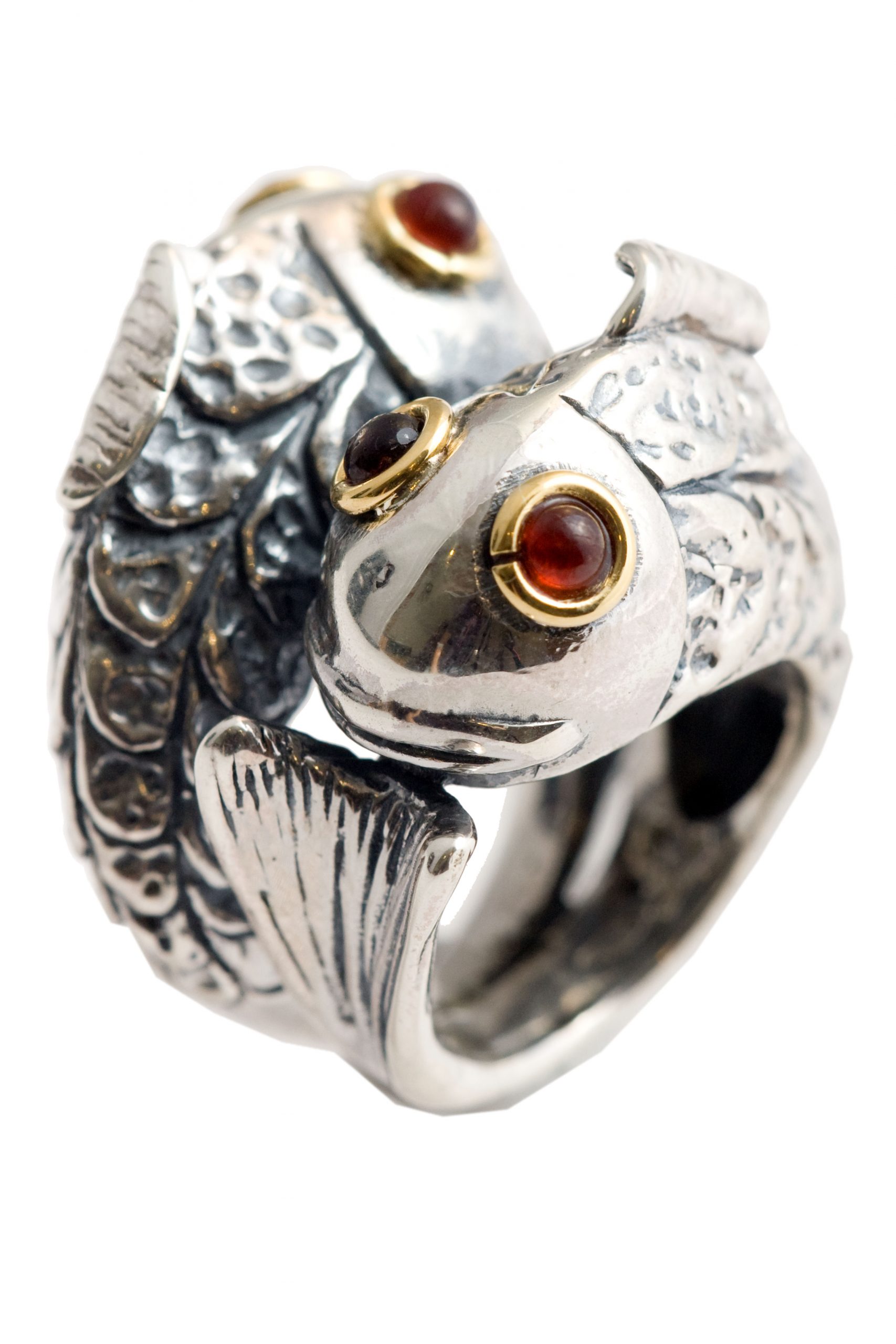 Double fish ring | Caramanna Jewellery Australia