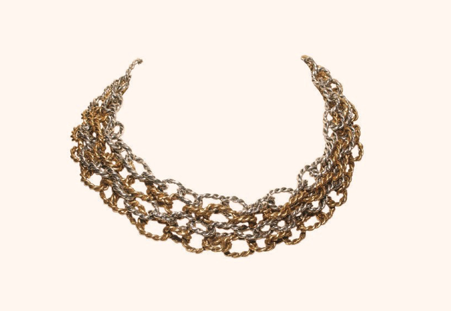 Torsion chain necklace | Caramanna Jewellery Australia